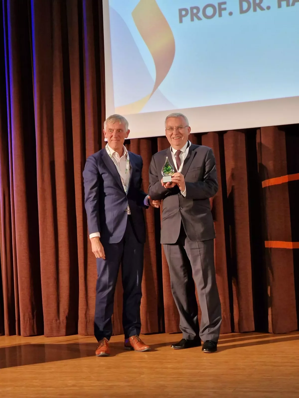 prof. Arthur Mol i prof. Marek szyndel